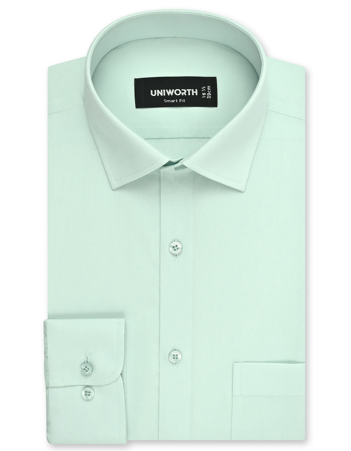 Plain Mint Tailored Smart Fit Shirt FS1639SF-14.5