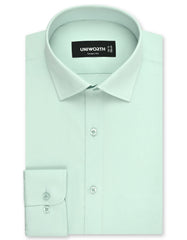 Mint Plain Tailored Smart Fit Shirt