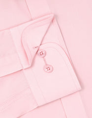 Plain Coral Classic Fit Shirt FS1640-1RF-15.5