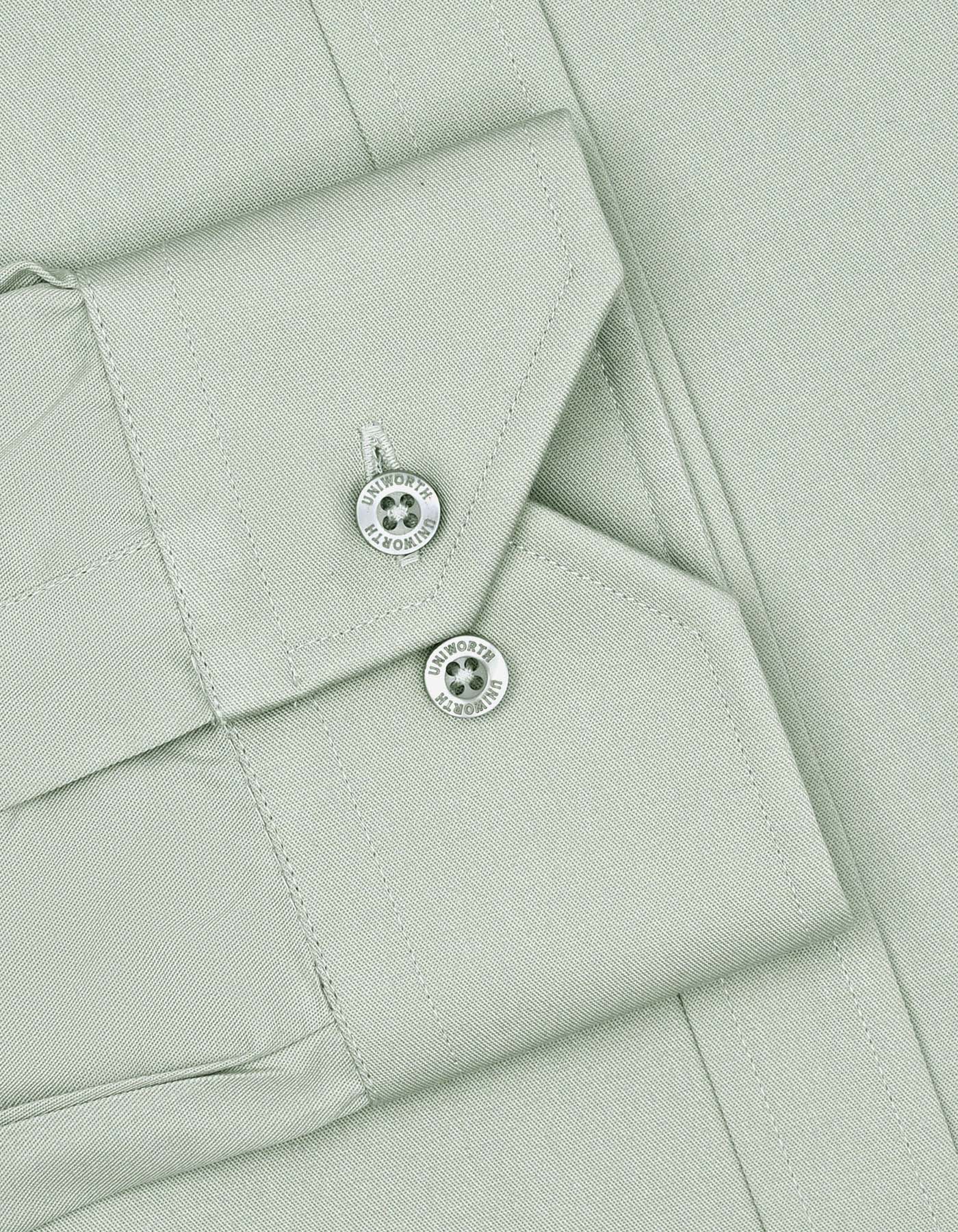 Plain Olive Classic Fit Shirt FS1650-1RF-15.5