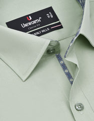 Plain Olive Classic Fit Shirt FS1650-1RF-15