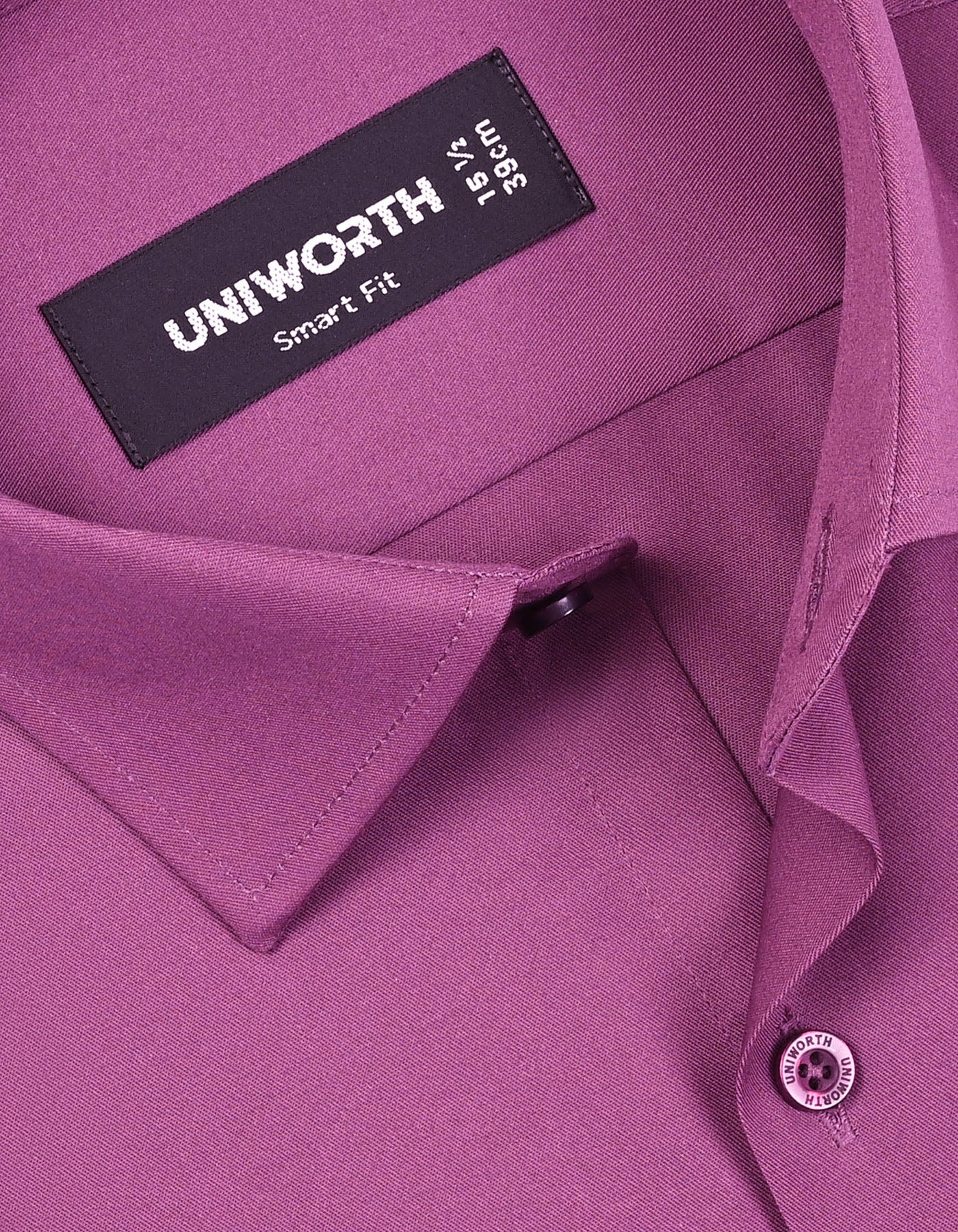 Plain Plum Tailored Smart Fit Shirt FS1651SF-15