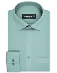 Plain Apple Green Classic Fit Shirt FS1662RF-14.5