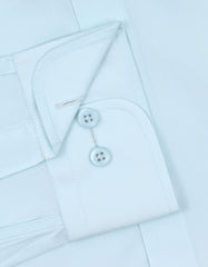 Aqua Plain Tailored Smart Fit Shirt