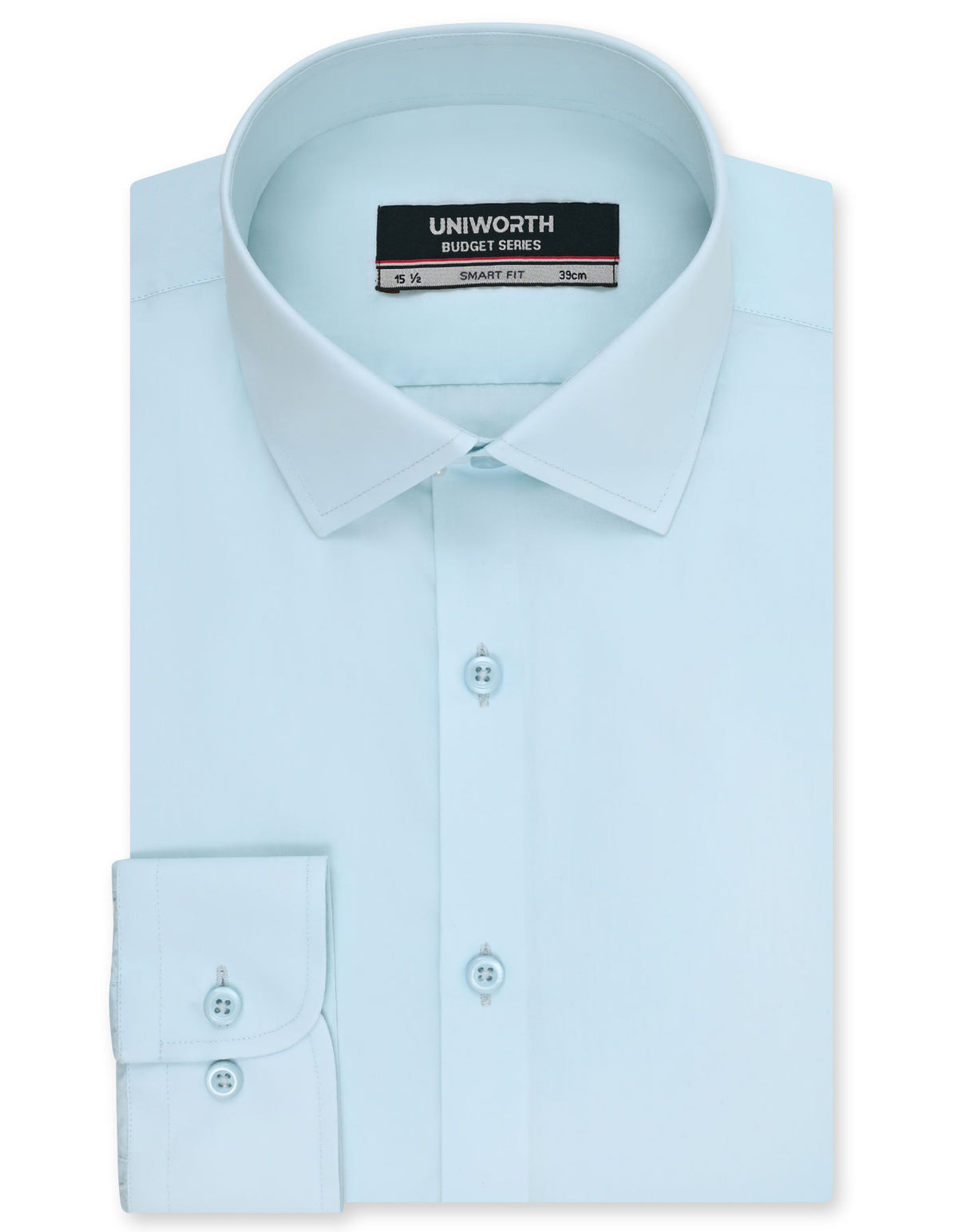 Aqua Plain Tailored Smart Fit Shirt