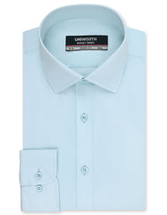 Aqua Plain Tailored Smart Fit Shirt