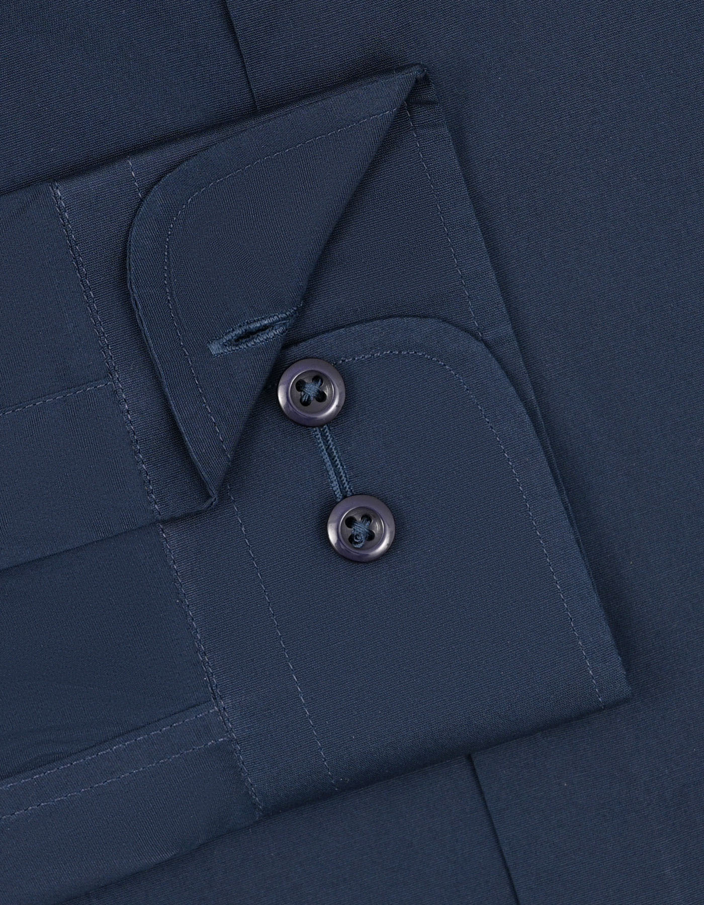 Plain Navy Tailored Smart Fit Shirt FS1703SF-15.5