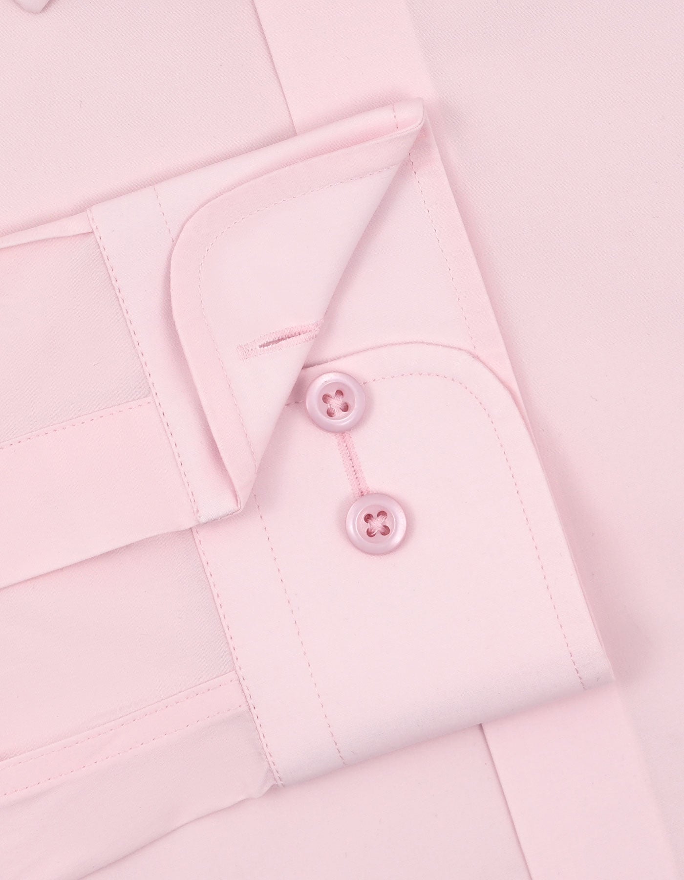 Plain L Pink Classic Fit Shirt FS1704RF-15.5