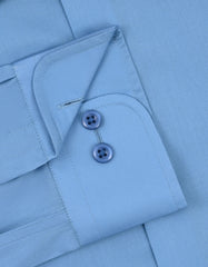 Plain Blue Classic Fit Shirt FS1713RF-15.5