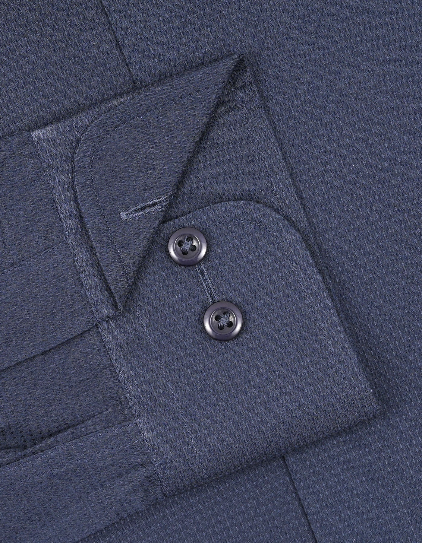 Self Navy Classic Fit Shirt FS1733-1RF-15.5