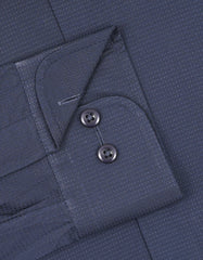 Self Navy Classic Fit Shirt FS1733-1RF-15.5