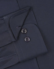 Self Navy Tailored Smart Fit Shirt FS1736SF-15.5