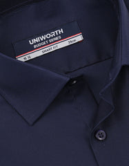 Self Navy Tailored Smart Fit Shirt FS1736SF-15