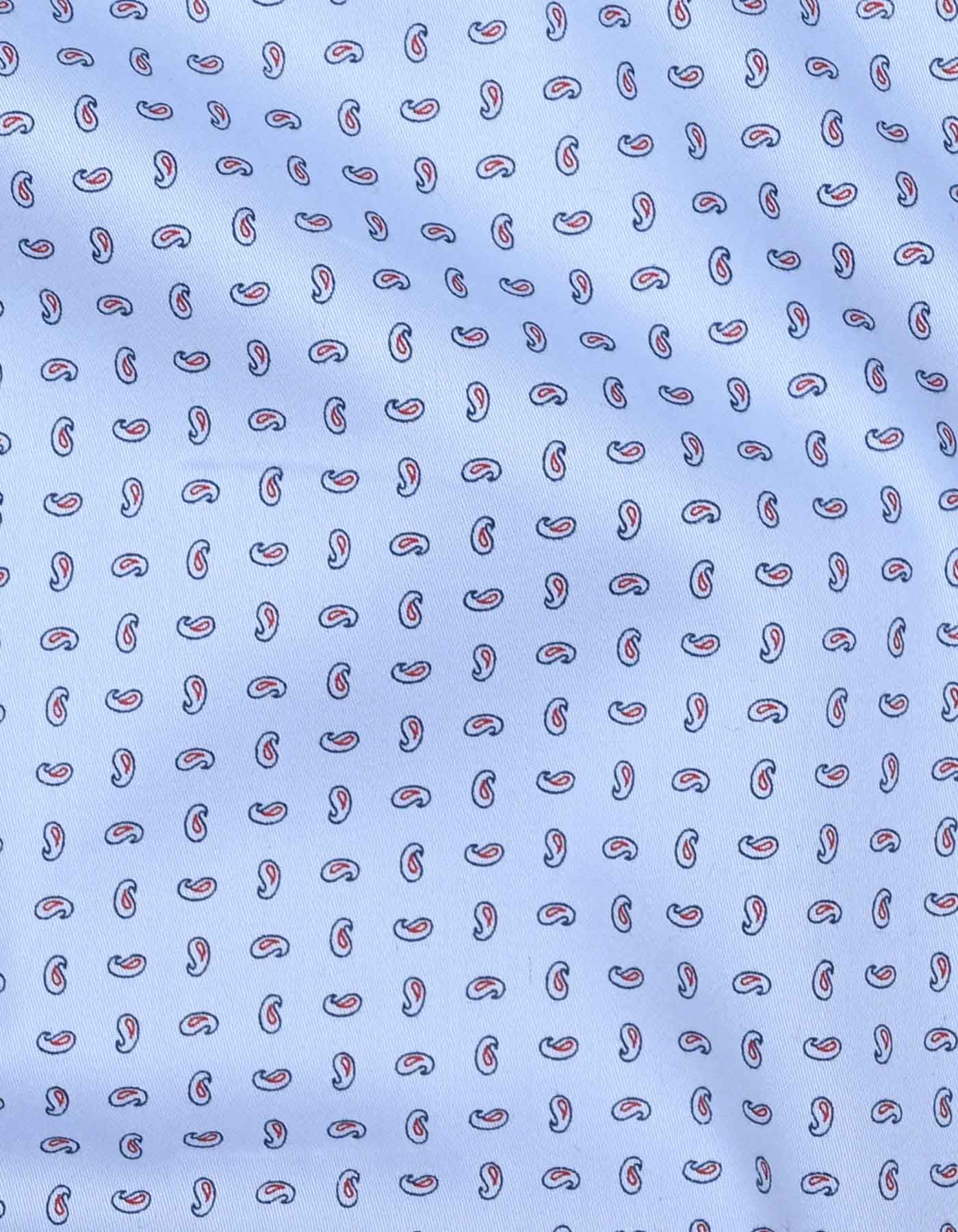 Printed Sky Tailored Smart Fit Shirt FS20340SF-16
