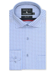 Printed Sky Tailored Smart Fit Shirt FS20340SF-14.5