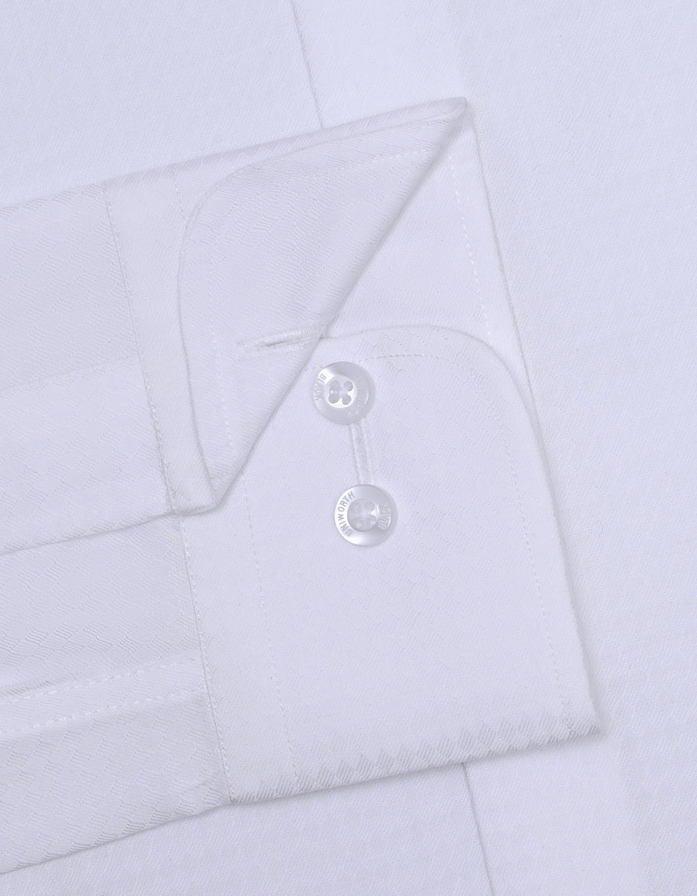 Self White Classic Fit Shirt FS20352-1RF-15.5