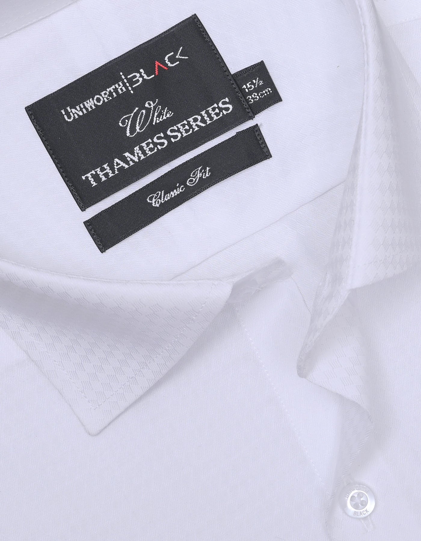 Self White Classic Fit Shirt FS20352-1RF-15