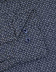 Self Charcoal Tailored Smart Fit Shirt FS20353SF-15.5
