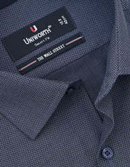 Self Charcoal Tailored Smart Fit Shirt FS20353SF-15