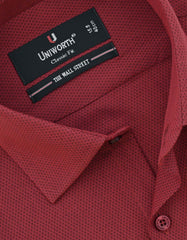 Self Red Classic Fit Shirt FS20357RF-15