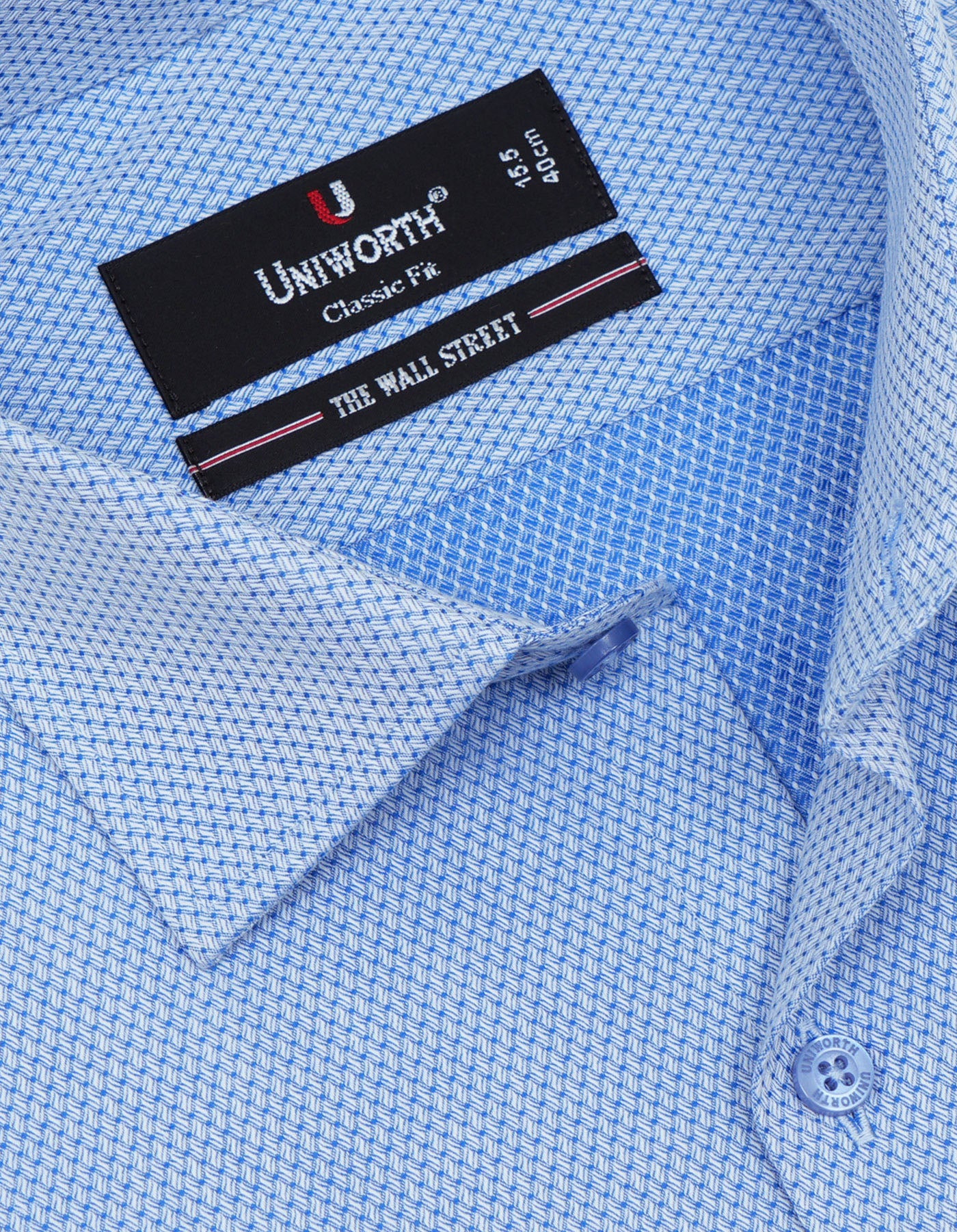Self Navy Classic Fit Shirt FS20397RF-15