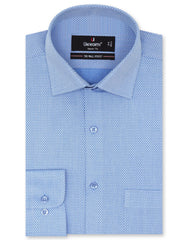 Self Navy Tailored Smart Fit Shirt FS20397SF-14.5