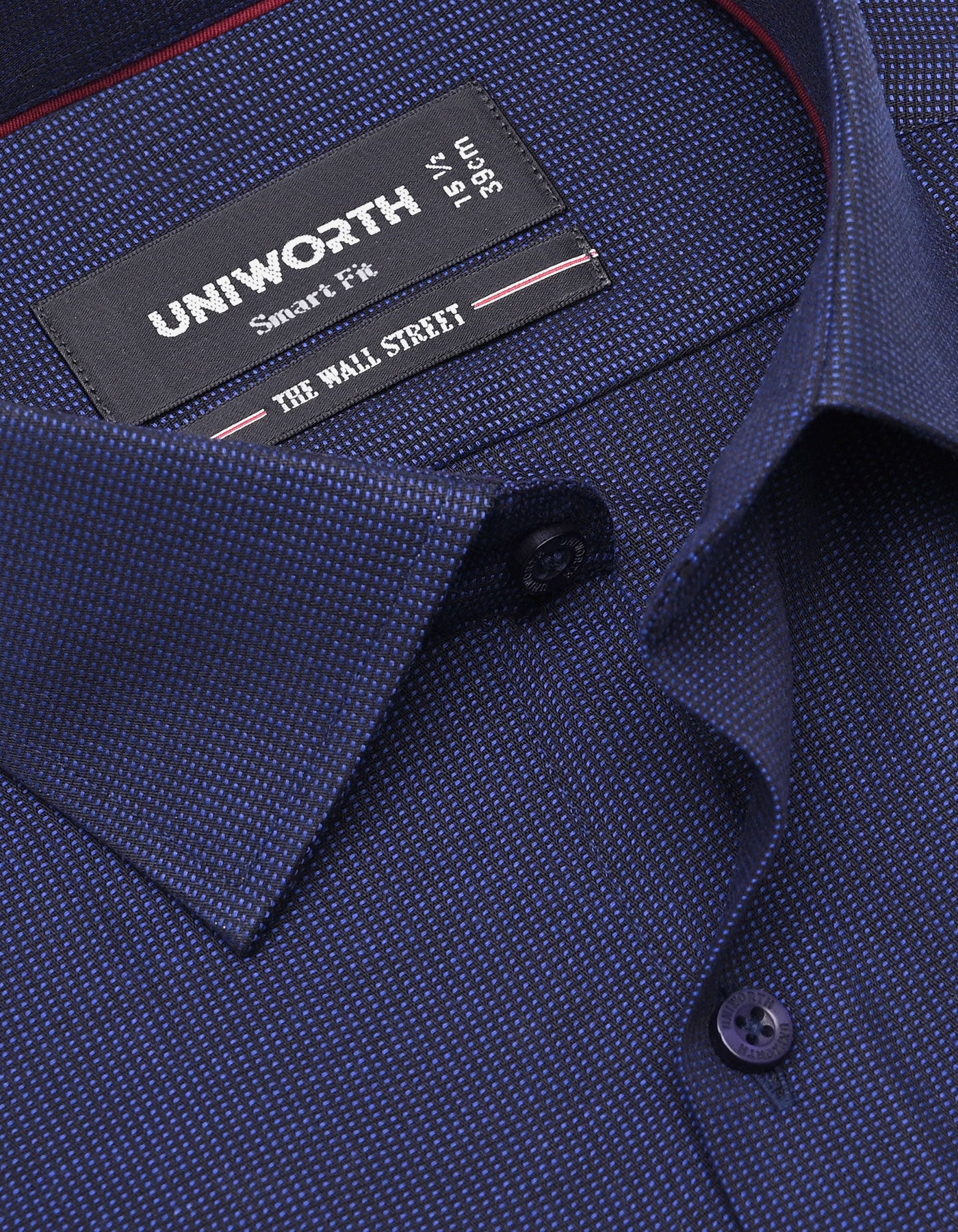 Self Navy Tailored Smart Fit Shirt FS20406SF-15