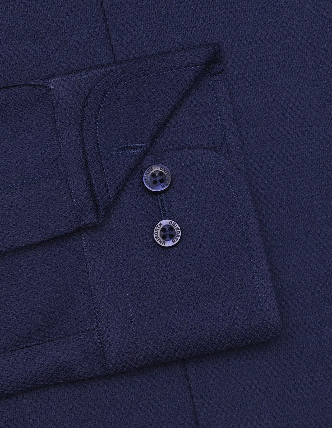 Self Navy Classic Fit Shirt FS20407RF-15.5