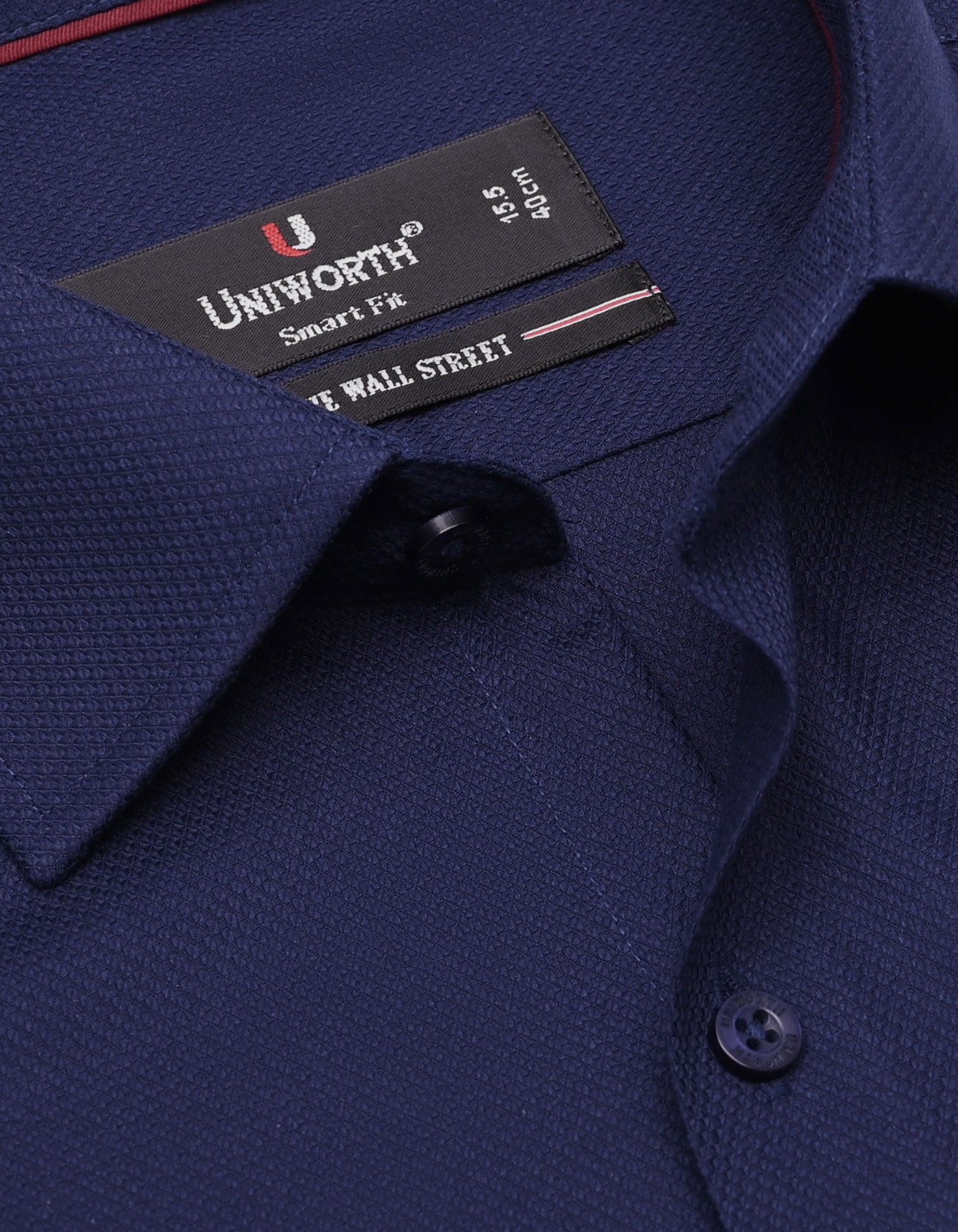 Self Navy Tailored Smart Fit Shirt FS20407SF-15