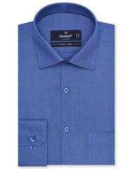 Self Blue Classic Fit Shirt FS20408RF-14.5