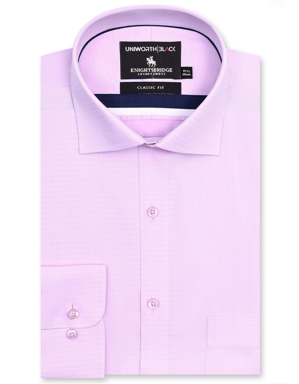 Self Pink Classic Fit Shirt FS20411RF-14.5