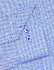 Self Blue Classic Fit Shirt FS20412RF-15.5
