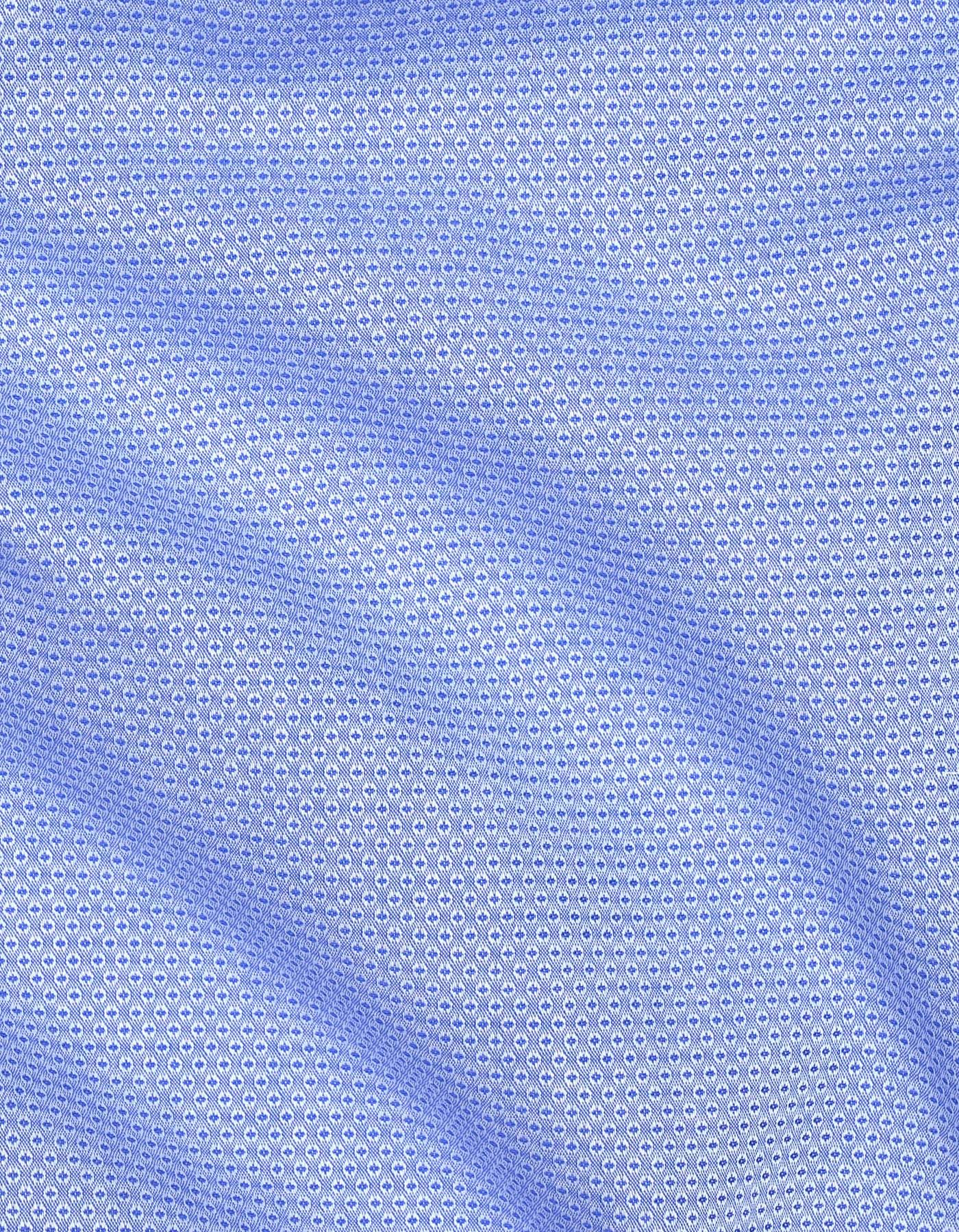 Self Blue Tailored Smart Fit Shirt FS20412SF-16