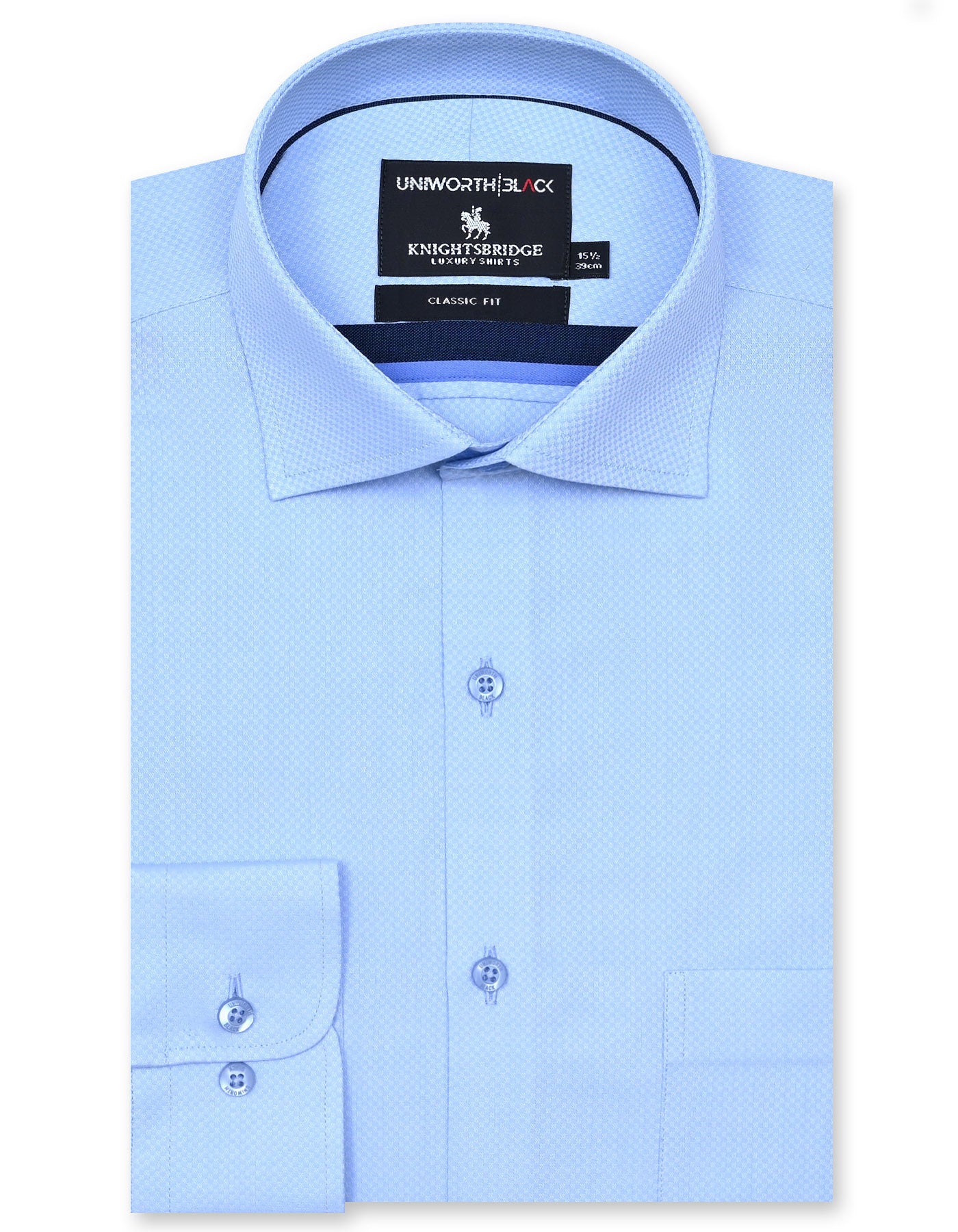 Self Sky Classic Fit Shirt FS20413RF-14.5