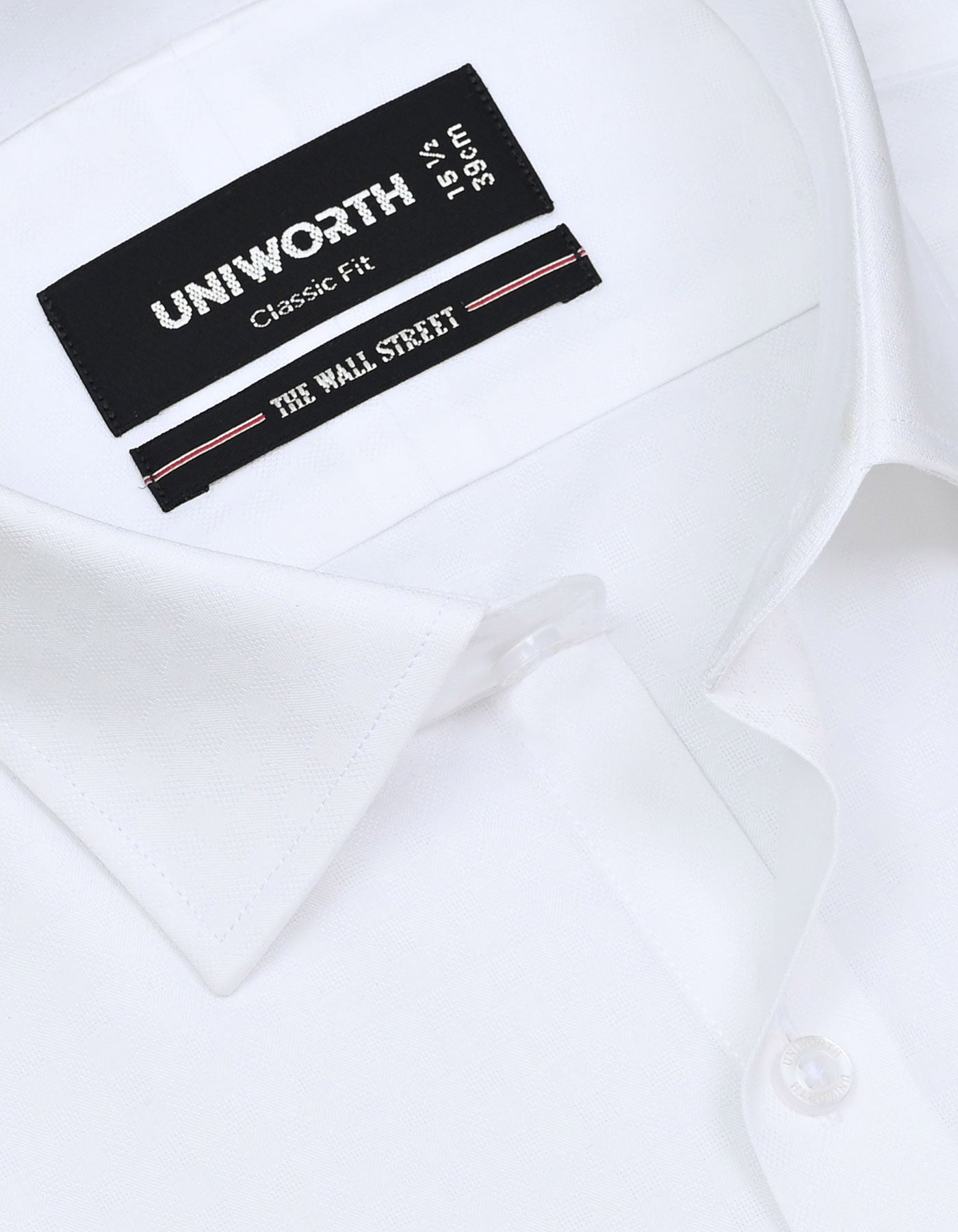Self White Classic Fit Shirt FS20420RF-15