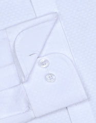 Self White Tailored Smart Fit Shirt FS20423SF-15.5
