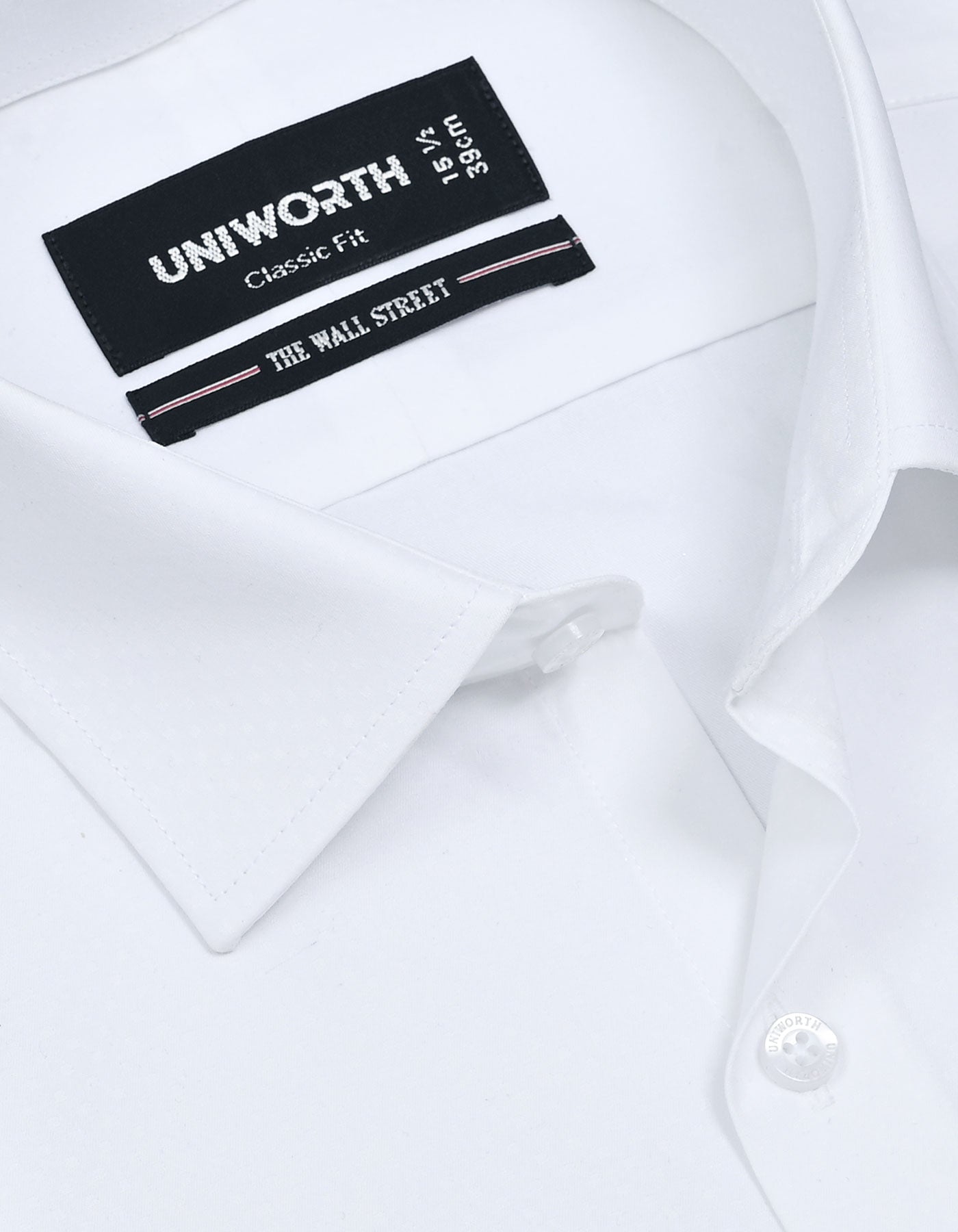 Self White Classic Fit Shirt FS20426RF-15