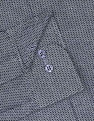 Self Grey Classic Fit Shirt FS20427RF-15.5