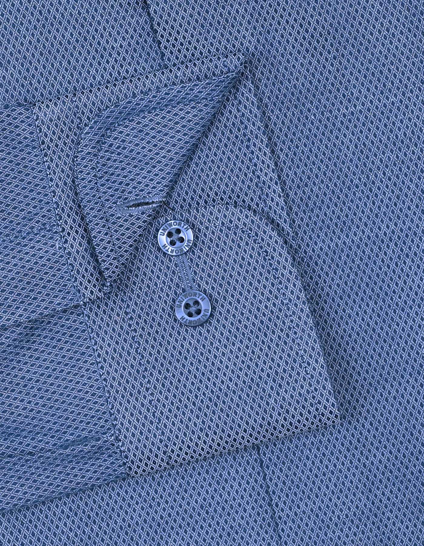 Self Blue Smart Fit Shirt FS20428SF-15.5