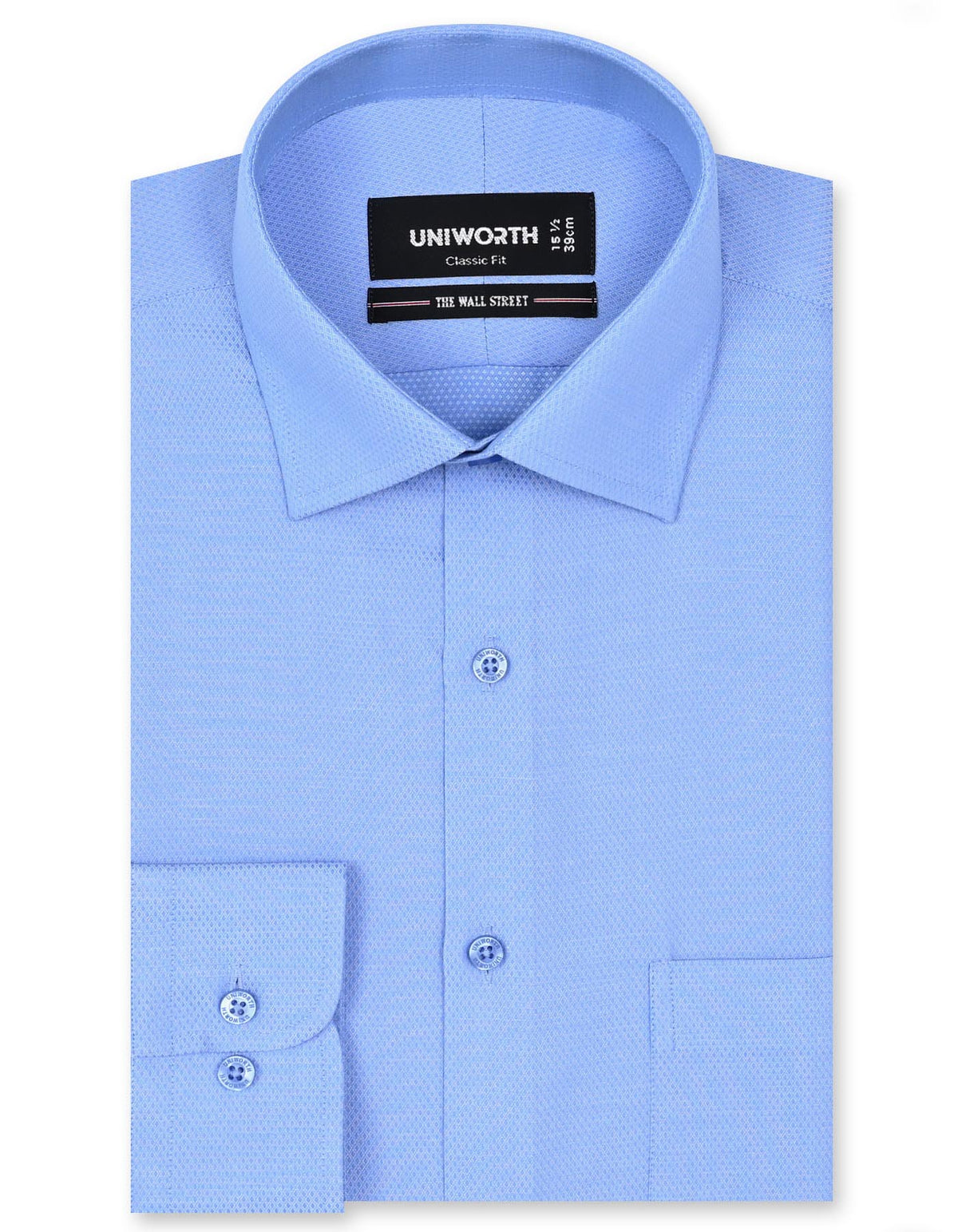 Self Sky Classic Fit Shirt FS20430RF-14.5