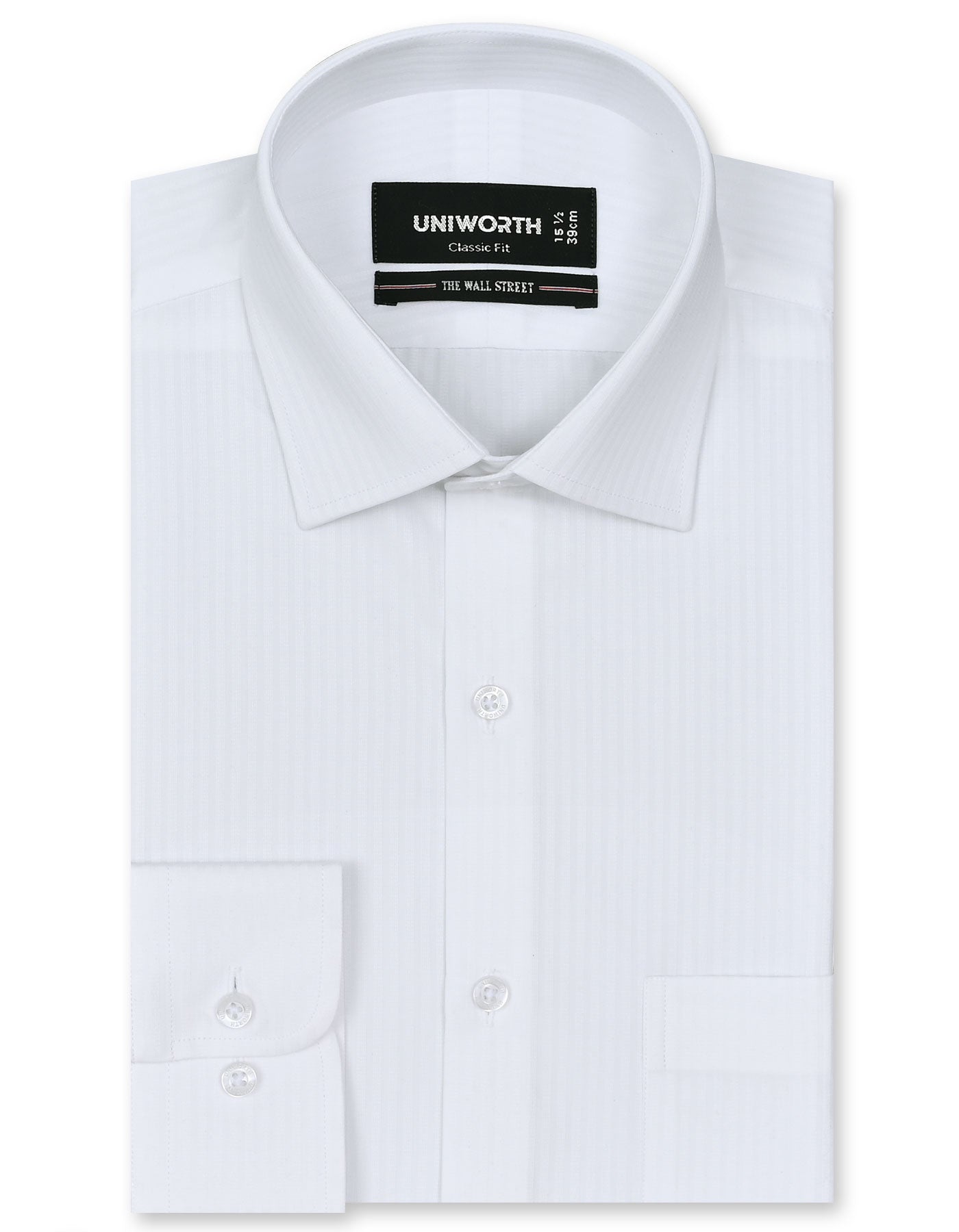 Self White Classic Fit Shirt FS20431RF-14.5