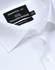 Self White Classic Fit Shirt FS20434RF-15