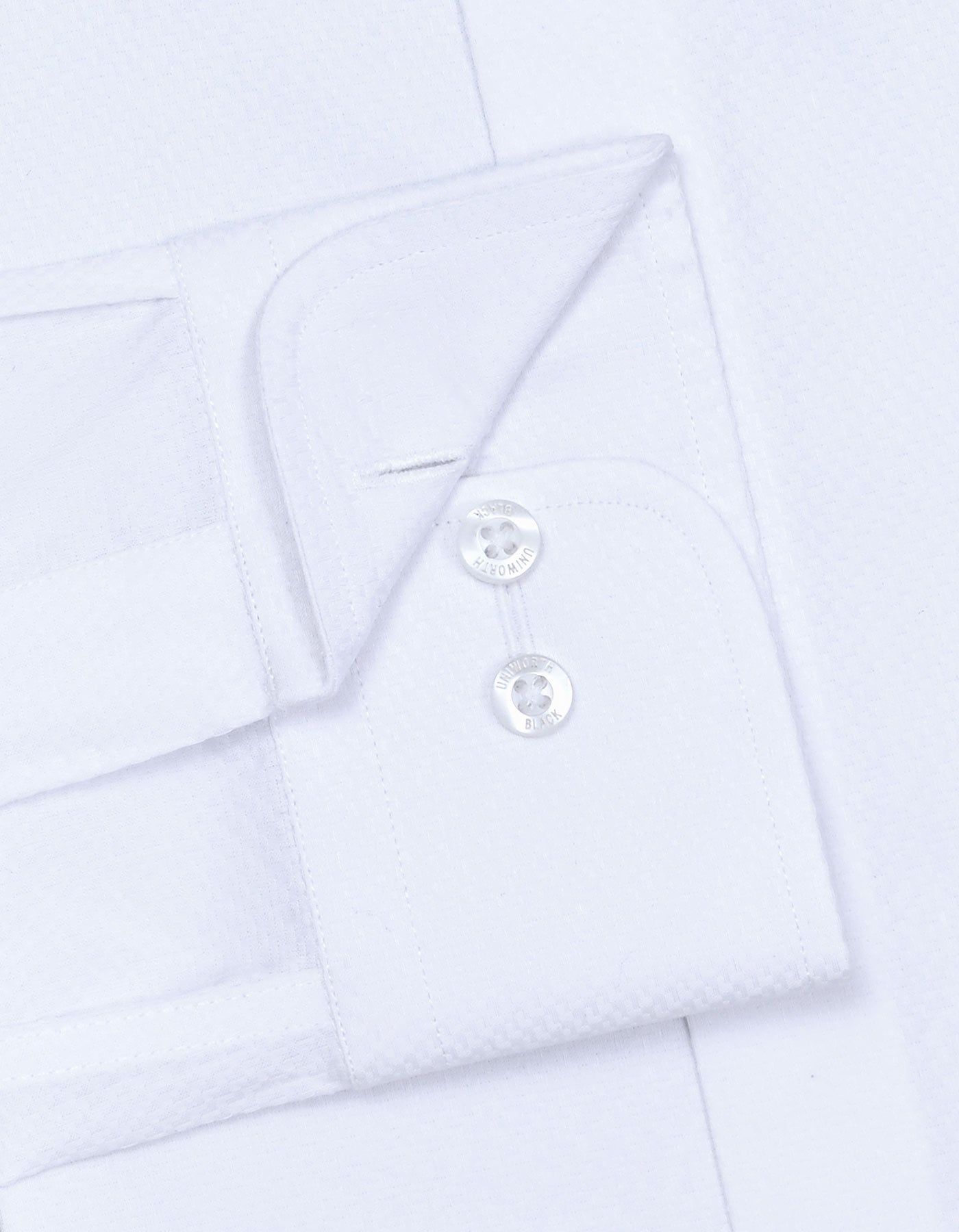 Self White Smart Fit Shirt FS20437SF-15.5