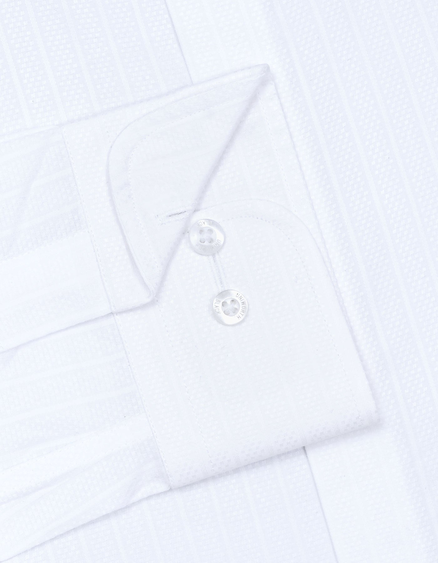 Self White Classic Fit Shirt FS20441RF-15.5