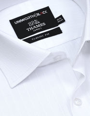 Self White Classic Fit Shirt FS20441RF-15