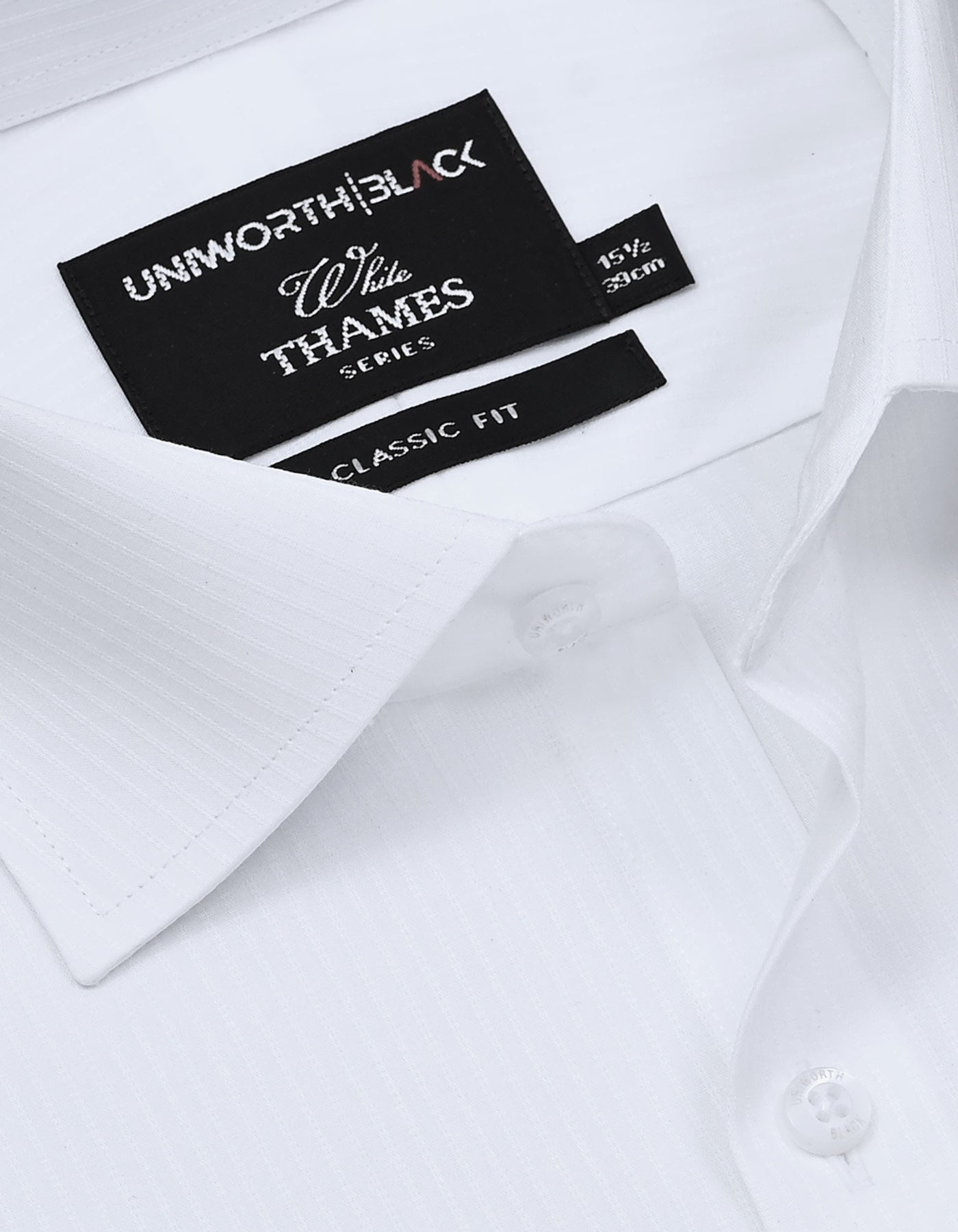 Self White Classic Fit Shirt FS20442RF-15