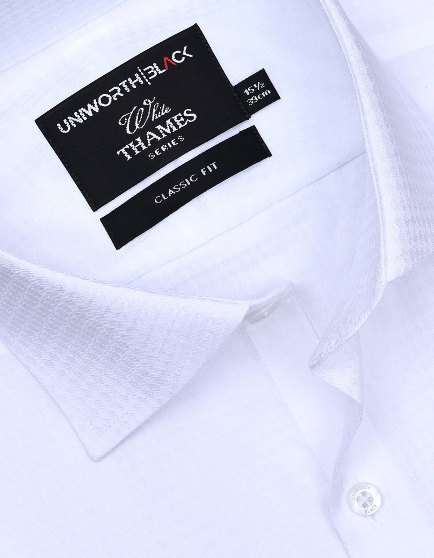 Self White Classic Fit Shirt FS20450RF-15
