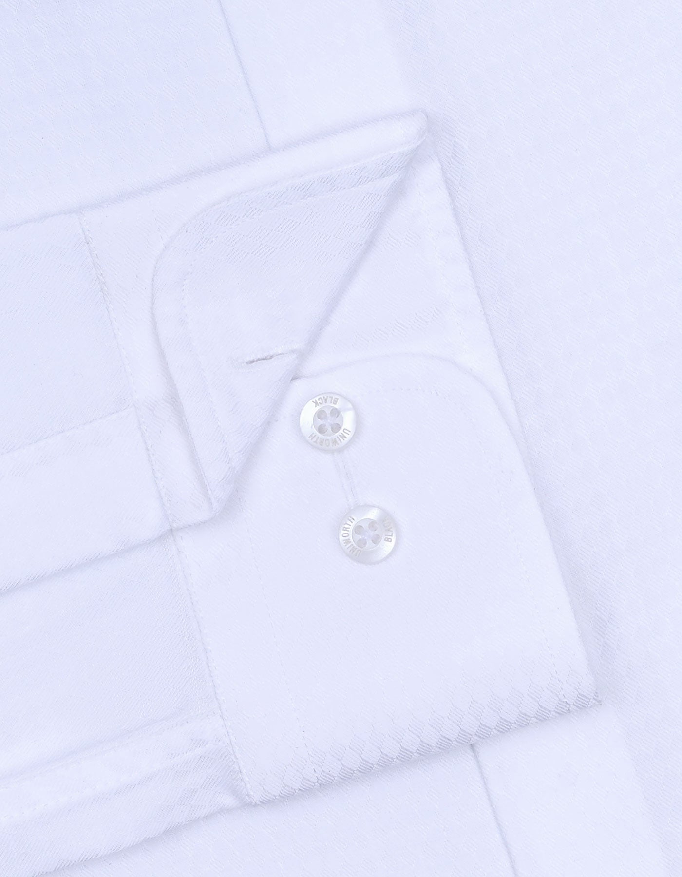 Self White Tailored Smart Fit Shirt FS20450SF-15.5