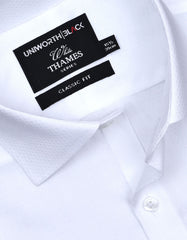 Self White Classic Fit Shirt FS20451RF-15
