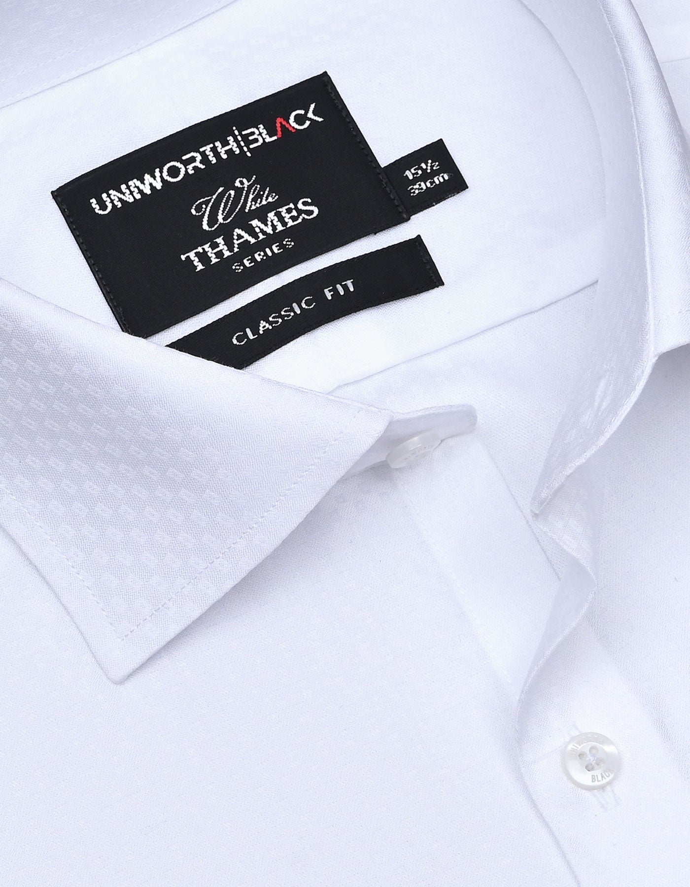 Self White Classic Fit Shirt FS20452RF-15